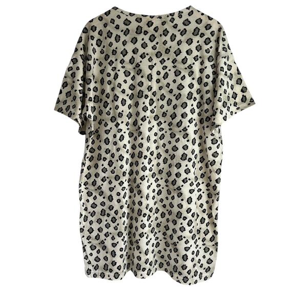 Vintage‎ Jungle Joe’s Womens One Size Sleep Safari All Over Print T Shirt Dress - Picture 4 of 6